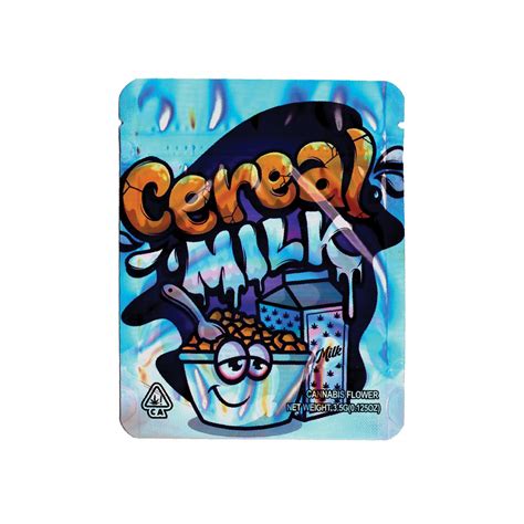 fake cereal milk bags